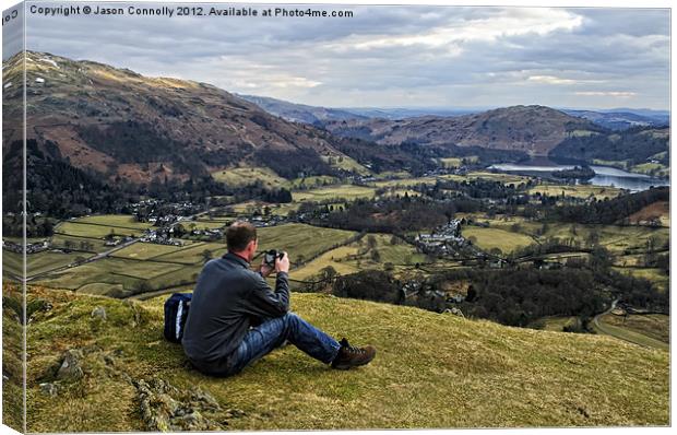 Grasmere Views Canvas Print by Jason Connolly