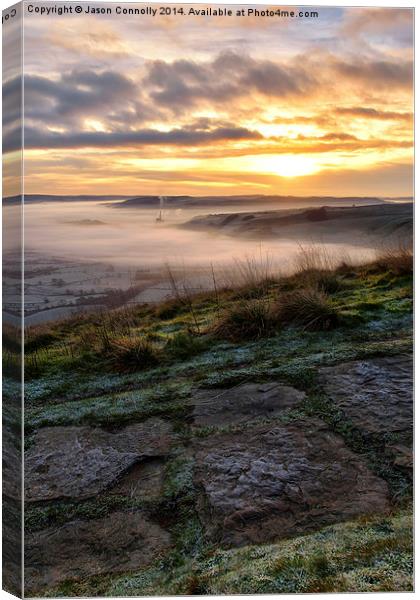 Derbyshire Views Canvas Print by Jason Connolly