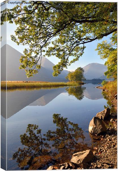  Brotherswater Canvas Print by Jason Connolly
