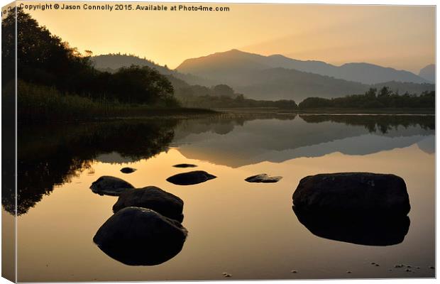  Elterwater Canvas Print by Jason Connolly