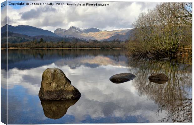 Elterwater, Cumbria Canvas Print by Jason Connolly