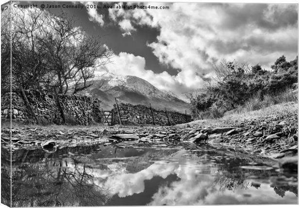 Little Langdale Views Canvas Print by Jason Connolly