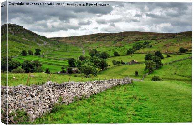 The Dales Canvas Print by Jason Connolly