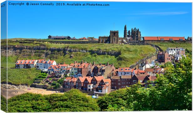 Whitby Views Canvas Print by Jason Connolly
