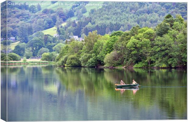 Grasmere Tranquility Canvas Print by Jason Connolly