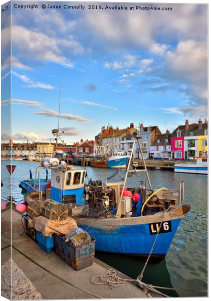 Weymouth Boats Canvas Print by Jason Connolly