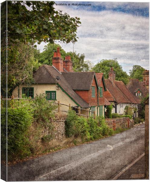 Shere Village, Surrey Canvas Print by Jason Connolly