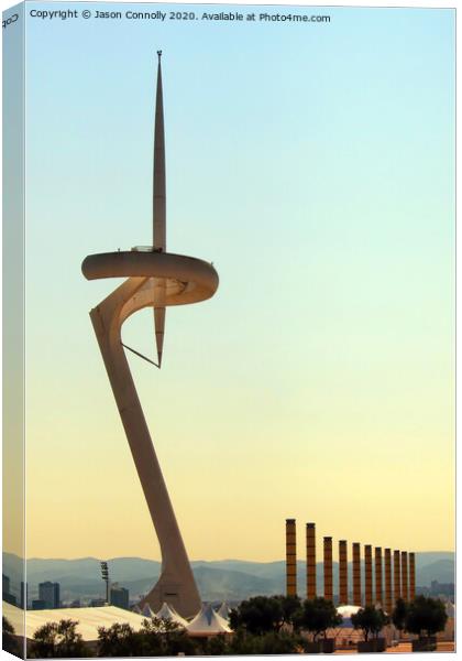  Torre Calatrava. Canvas Print by Jason Connolly