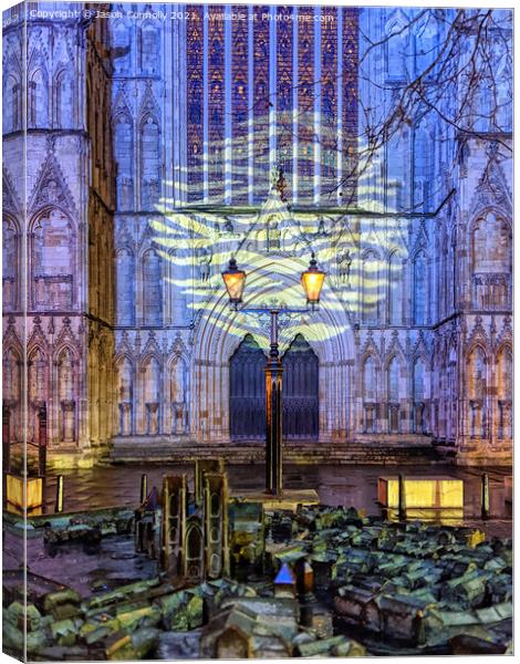 York Minster Light. Canvas Print by Jason Connolly