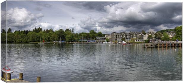 Windermere Lake View Canvas Print by Tom Gomez