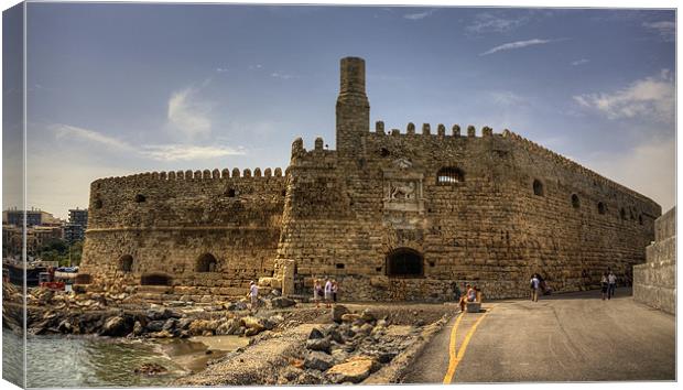 Castello a Mare Canvas Print by Tom Gomez