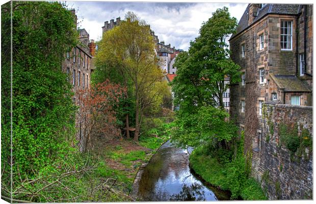 Dean Village Canvas Print by Tom Gomez