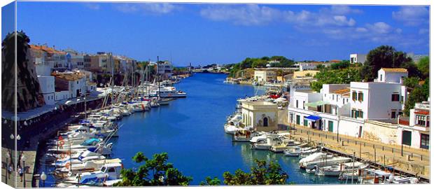 Ciutadella Harbour Canvas Print by Tom Gomez