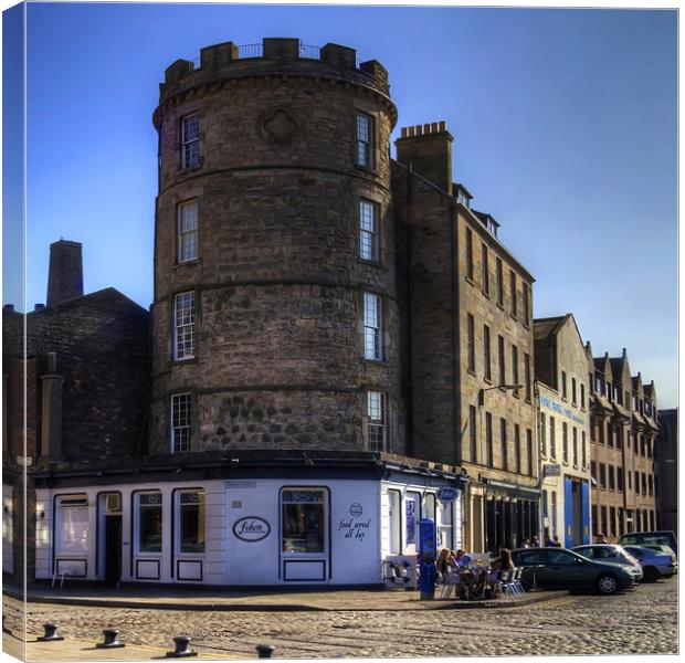 Leith Signal Tower Canvas Print by Tom Gomez