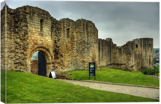 Barnard Castle Gate Canvas Print by Tom Gomez