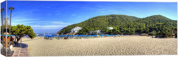 Cala Llonga Sands Canvas Print by Tom Gomez