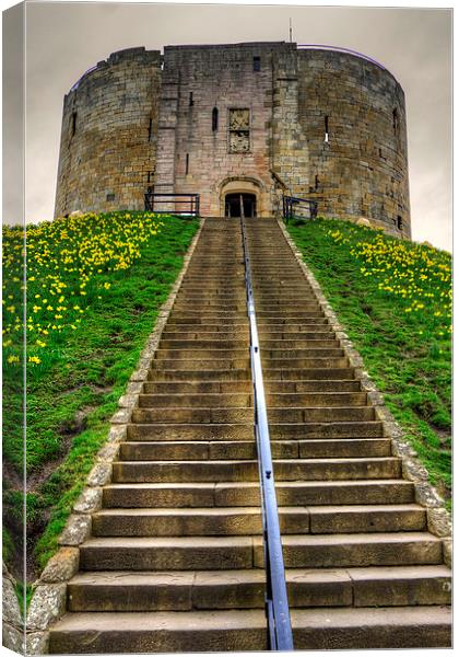 Steps to the Keep Canvas Print by Tom Gomez