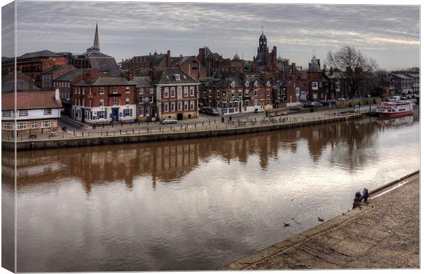 The River Ouse Canvas Print by Tom Gomez