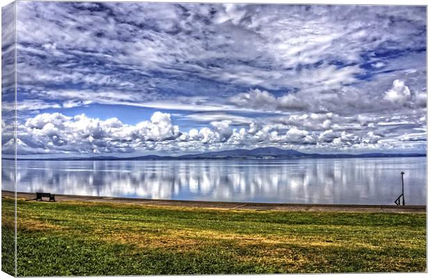 Across the Solway Firth Canvas Print by Tom Gomez