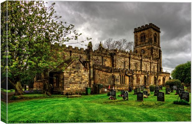 Church of St Martin Canvas Print by Tom Gomez