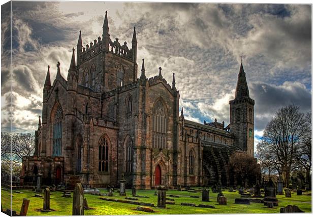 Dunfermline Abbey Church Canvas Print by Tom Gomez