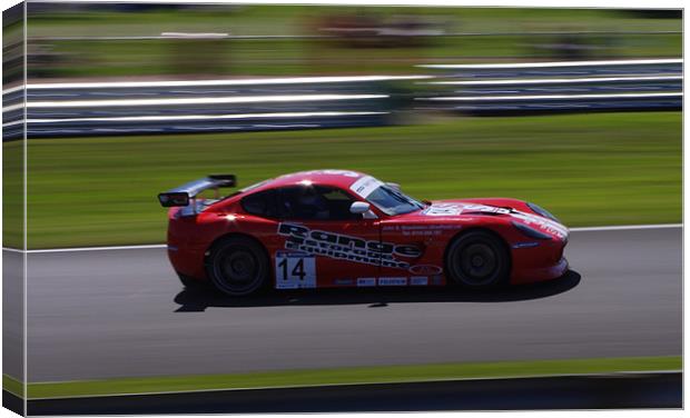 Ginetta GT Supercup Canvas Print by mike radcliffe