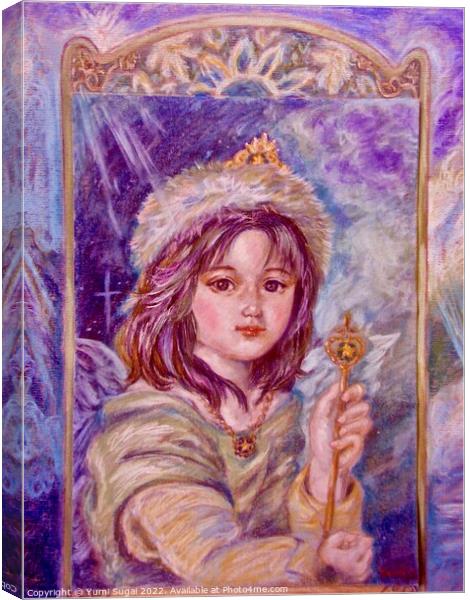 Yumi Sugai. Angel princess. Aina.  Canvas Print by Yumi Sugai