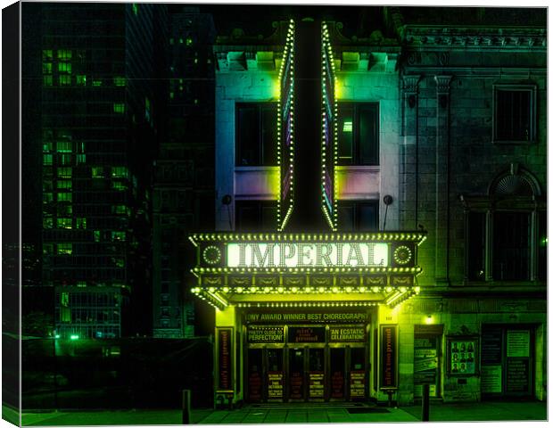 The Imperial Theater Canvas Print by Chris Lord