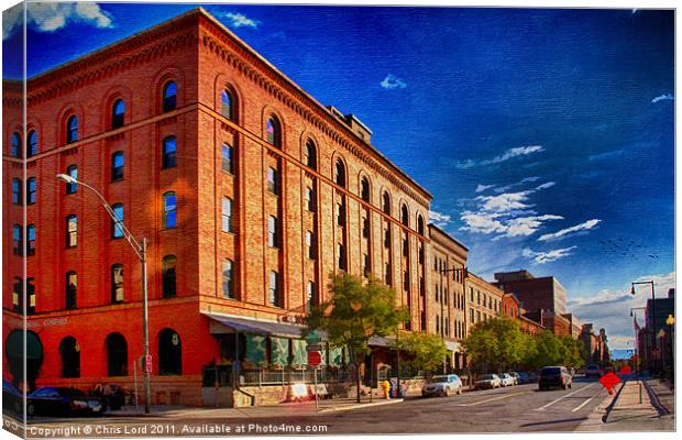 The Wynkoop Brewing Company Canvas Print by Chris Lord