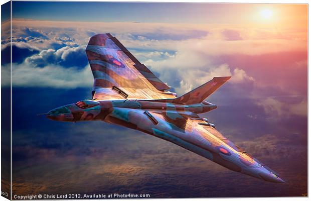The Last Vulcan Canvas Print by Chris Lord