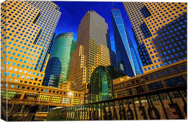 Sunshine City Canvas Print by Chris Lord