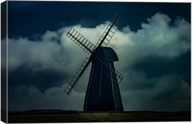 The Old Dark Mill Canvas Print by Chris Lord