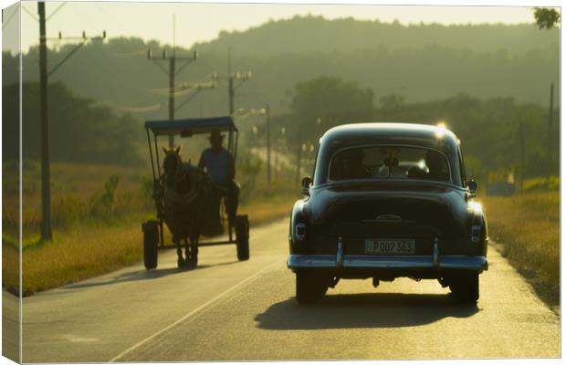 On The Road To Trinidad De Cuba Canvas Print by Chris Lord