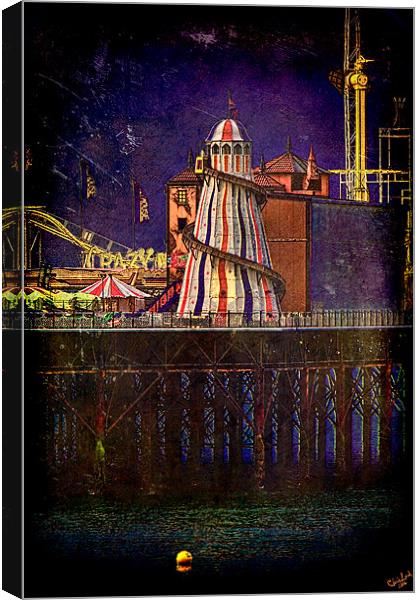 Helter Skelter Canvas Print by Chris Lord
