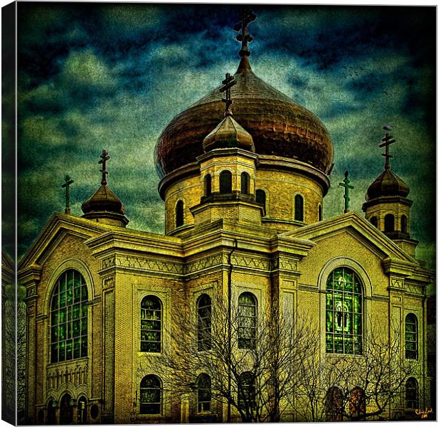 The Russian Orthodox Church Canvas Print by Chris Lord