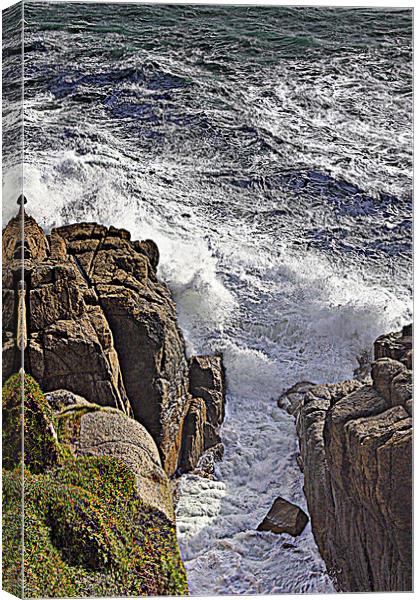 Crashing waves Canvas Print by Karl Butler