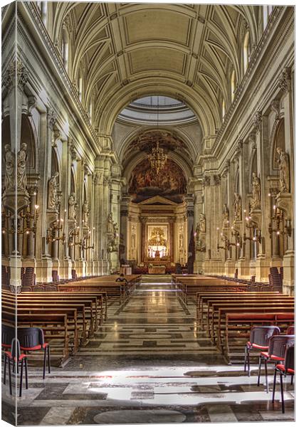 Palermo Cathederal Canvas Print by Lynne Morris (Lswpp)
