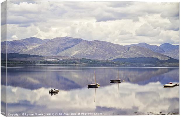 A Flat Calm Canvas Print by Lynne Morris (Lswpp)