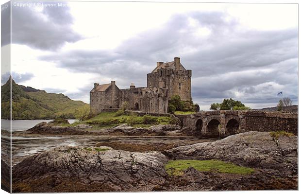  Eilean Donan Castle Canvas Print by Lynne Morris (Lswpp)