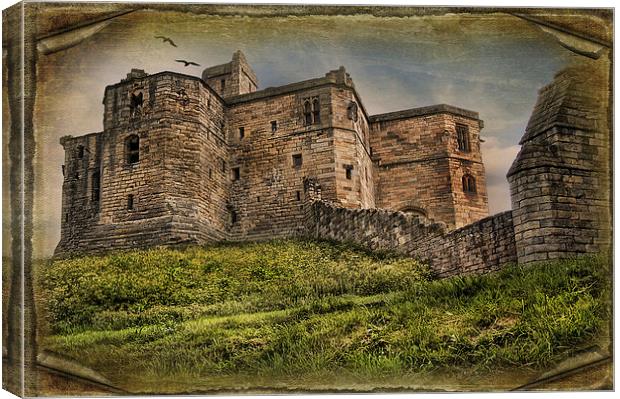 Warkworth Castle Canvas Print by Eddie John