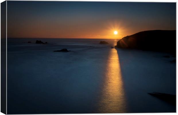 Lizard point sunset Canvas Print by Eddie John