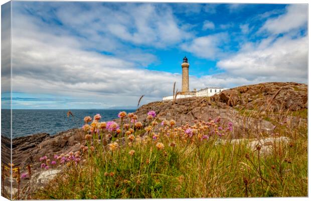 Ardnamurchan lighthouse Scotland Canvas Print by Eddie John