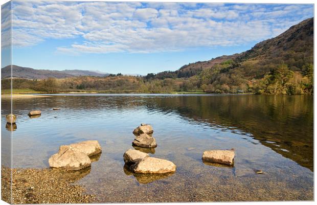 Rydal Water II Canvas Print by John Hare
