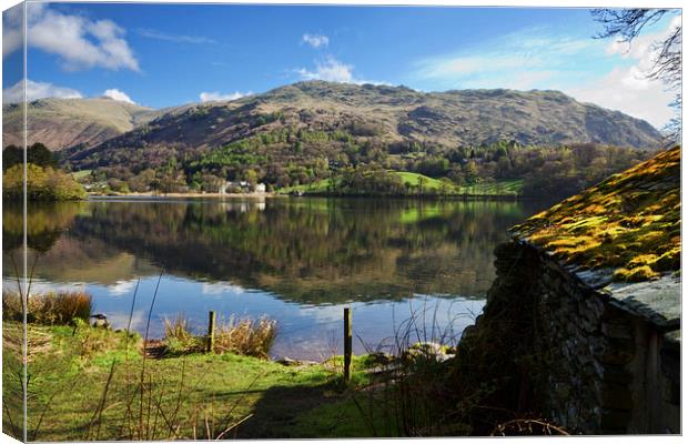 Over Grasmere Canvas Print by John Hare