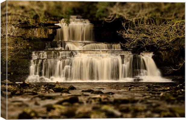 Cotter Force Waterfall Canvas Print by John Hare