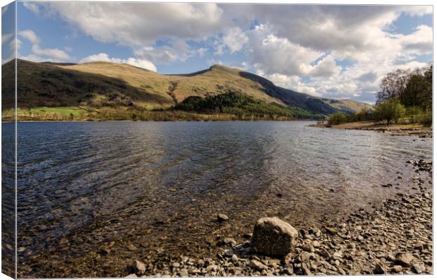 Thirlmere Canvas Print by John Hare