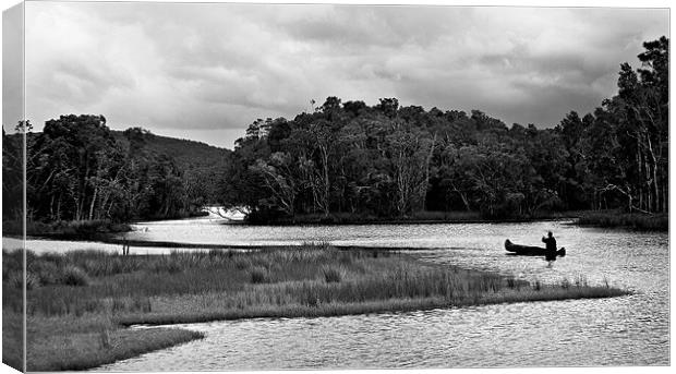 Backwater #6 Canvas Print by Dennis Gay