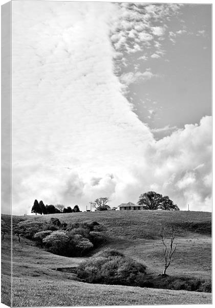 In the Clouds 2 Canvas Print by Dennis Gay