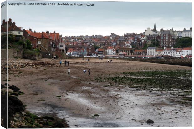 Whitby North Yorkshire.  Canvas Print by Lilian Marshall