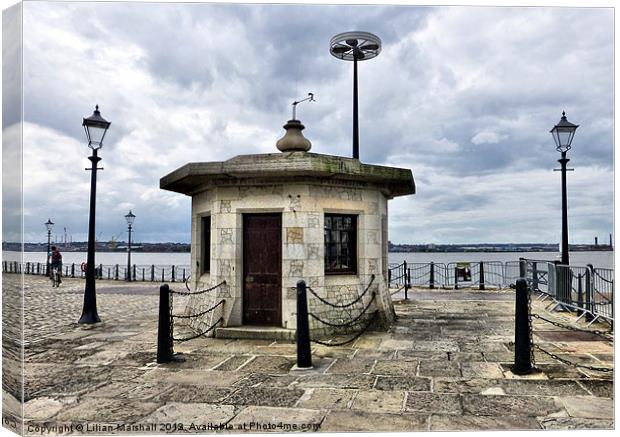 The Watchmans Hut. Canvas Print by Lilian Marshall